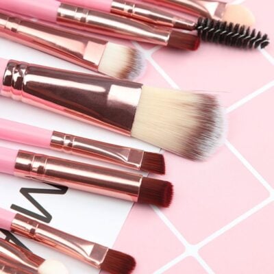 Professional Makeup and Powder Brush Set, 20 items