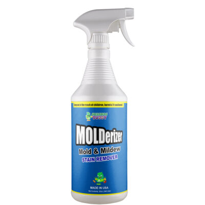 Mold Stain Remover and Mildew Stain Remover, No Bleach Formula, Molderizer 32oz