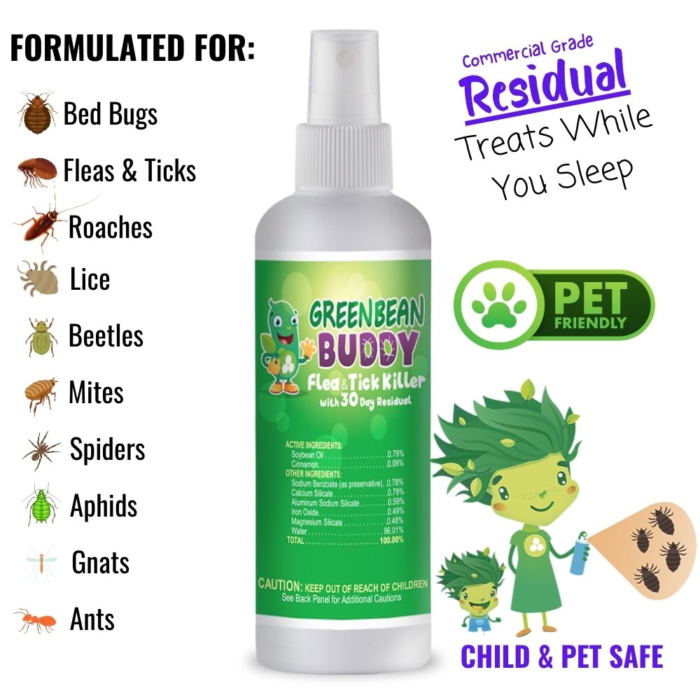 Image showcasing Natural Flea And Tick Killer, 3oz - V2