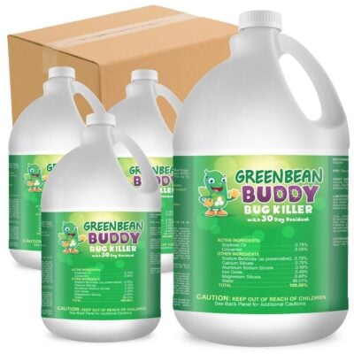 Commercial Bug Killer with Residual, Case of 4 (120oz)